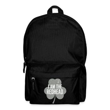 Je suis la fierté du trèfle rouquin - Sac à dos - noir - Devant
