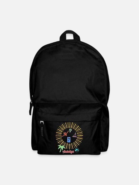 Antalya Beach Magic Circle - Backpack - black