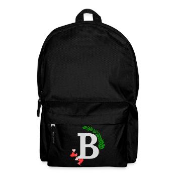 B - Rucksack - Schwarz - Vorne