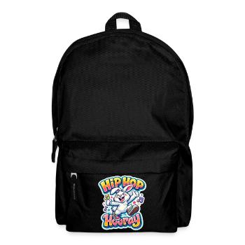 Hasenkinder - Rucksack - Schwarz - Vorne