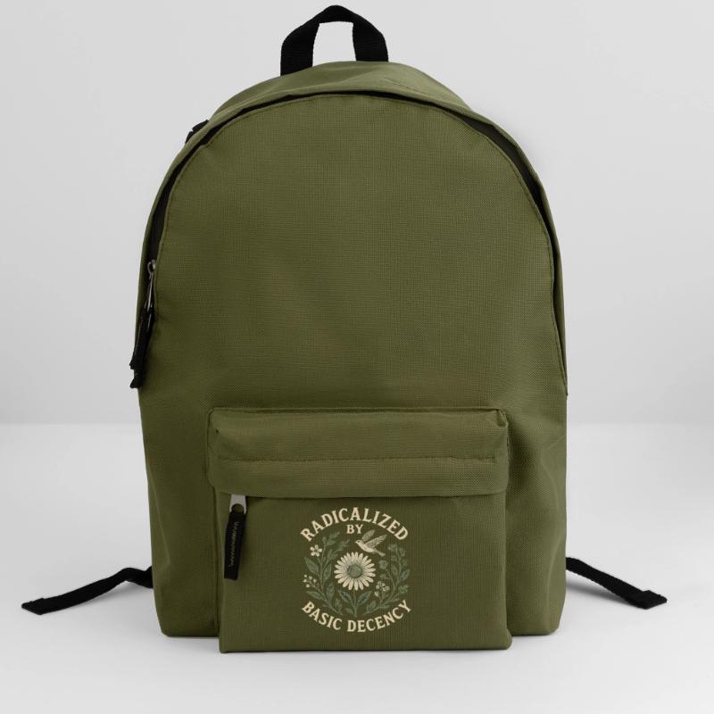 Radicalized by Basic Decency Statement Trend  Rucksack