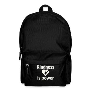 La compassion est le pouvoir du fragment du cœur - Sac à dos - noir - Devant