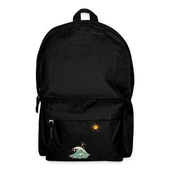 surfer - Rucksack - Schwarz - Vorne