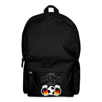 Lecker Bierchen Club Fußball Deutschland - Rucksack - Schwarz - Vorne