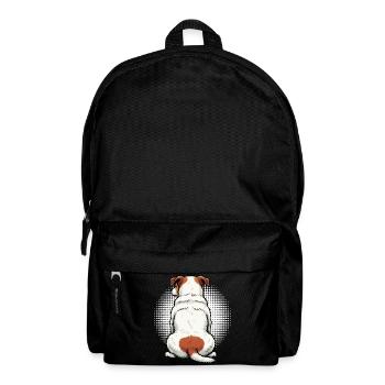 Jack Russel terrier Jack russel Besitzer Jacky - Rucksack - Schwarz - Vorne