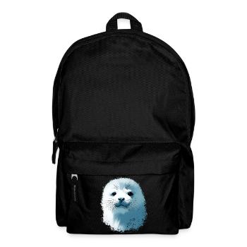 Seehundbaby - Rucksack - Schwarz - Vorne