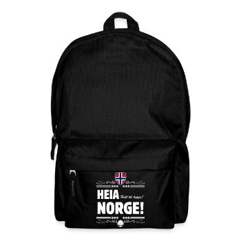HEIA NORGE! Helt til topps! - Backpack - black - Front