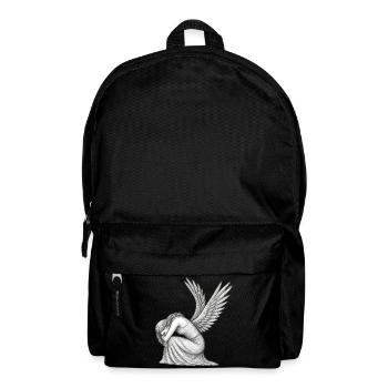 Dessin Fée triste - Sac à dos - noir - Devant