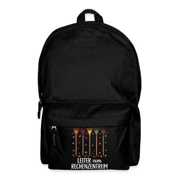 Rechenzentrum Gärtner Garten Gartenarbeit - Rucksack - Schwarz - Vorne