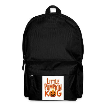 Kleiner Kürbiskönig Halloween-Design - Rucksack - Schwarz - Vorne