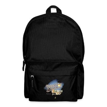 Mañana Saying T-Shirt Design - Backpack - black - Front