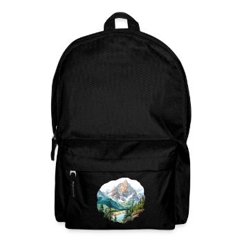 Montagnes - Sac à dos - noir - Devant