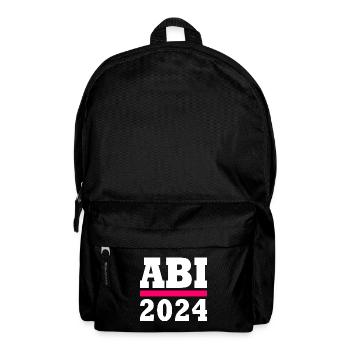 Abi 2024 - Rucksack - Schwarz - Vorne