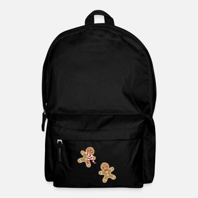 leckerer lustiger Lebkuchenmann - Rucksack - Schwarz
