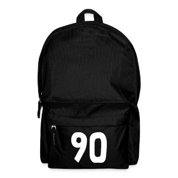 90. 90 YEARS. 90TH ANNIVERSARY. 90TH ANNIVERSARY. - Backpack - black - Front