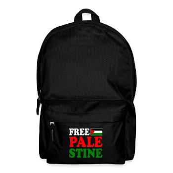 Free palestine - Sac à dos - noir - Devant