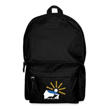 Die Sonne schickt keine Rechnung - Photovoltaik - Rucksack - Schwarz - Vorne