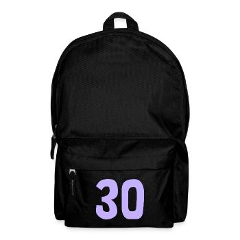 30. 30 ANS. 30e ANNIVERSAIRE. ANNIVERSAIRE 30 ANS. - Sac à dos - noir - Devant