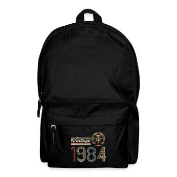 1984 Vintage GDR Limited Edition, Ossi, Birthday - Backpack - black - Front