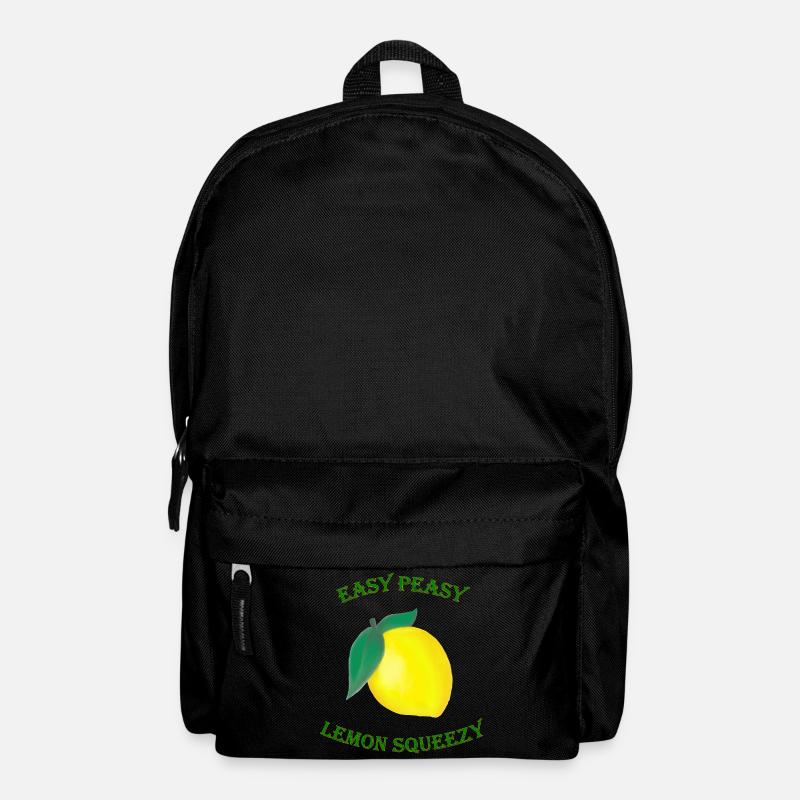 Easy Peasy Lemon Squeezy - Rucksack - Schwarz