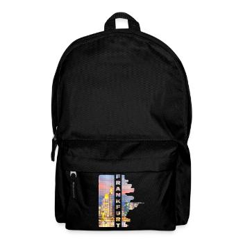 Frankfurt Germany City Skyline Home Love - Backpack - black - Front