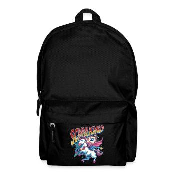 Schoolchild 2024 Unicorn Superhero School Enrollment - Backpack - black - Front