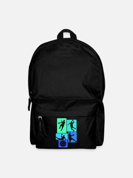 Handball Handballer - Rucksack - Schwarz