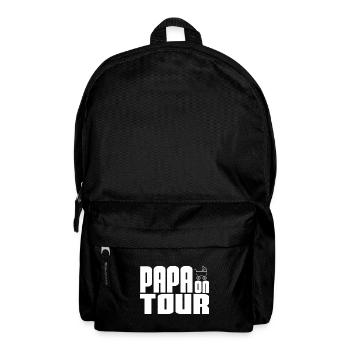Papa en tournée - Sac à dos - noir - Devant