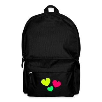 ICH HABE GERADE GEHEIRATET. Junggesellinnenabschied. VALENTINSTAG. PAAR. LIEBE - Rucksack - Schwarz - Vorne