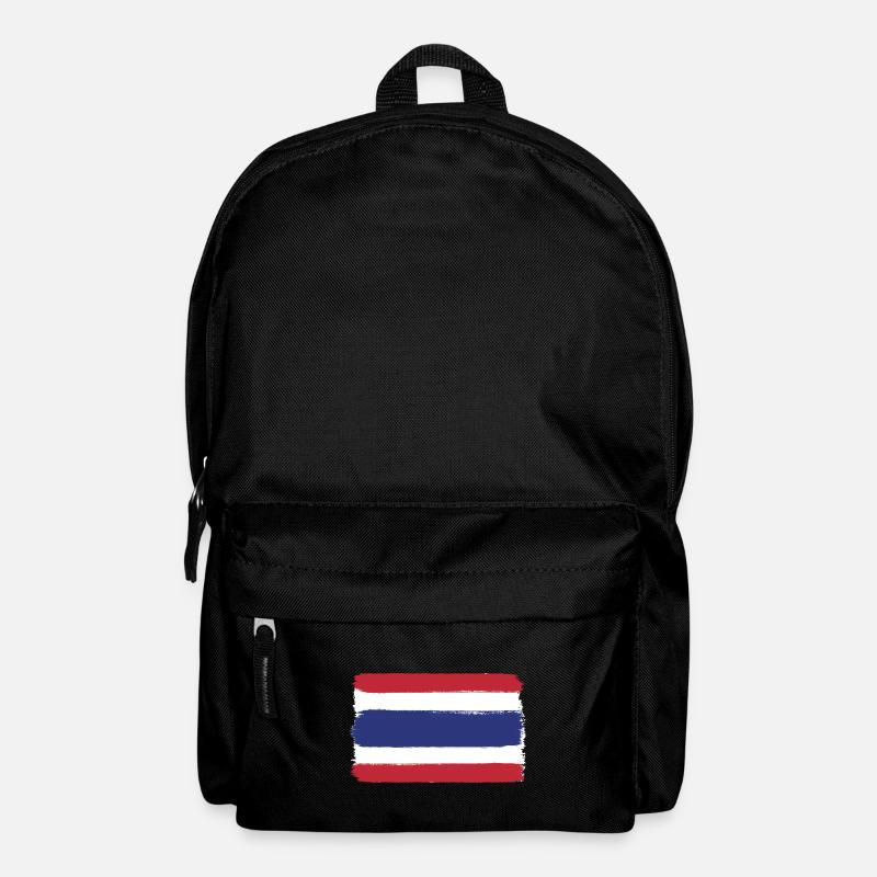 Thailand Flagge used look - Rucksack - Schwarz