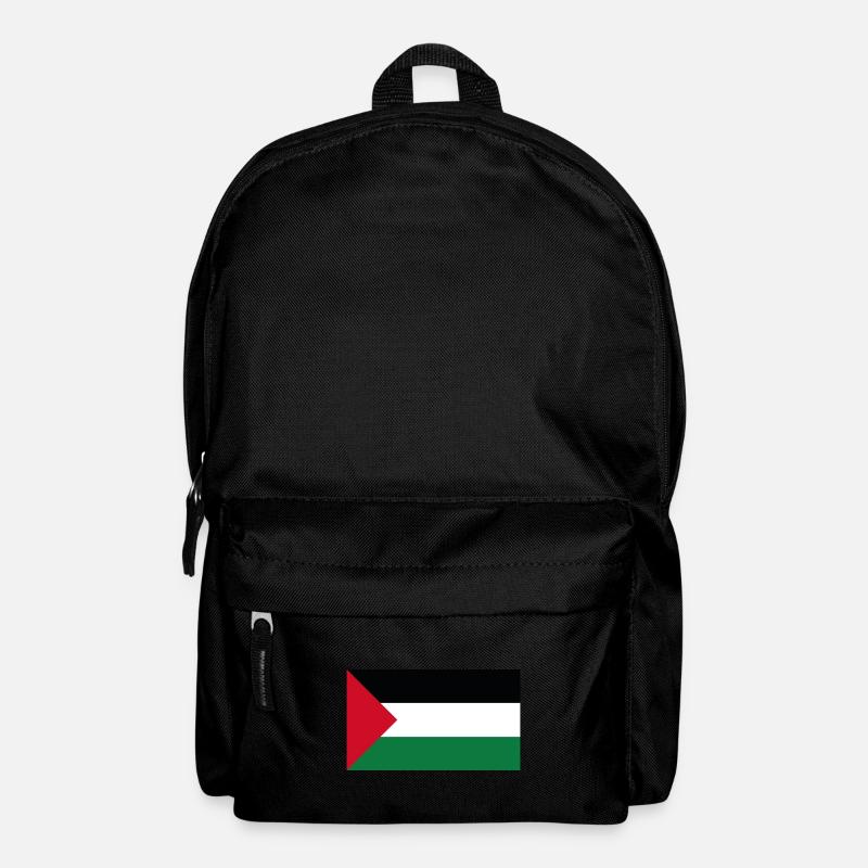 Drapeau de la Palestine - Sac à dos - noir