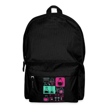 Chemistry laboratory research chemist science - Backpack - black - Front