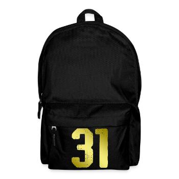 31 Number jersey - Backpack - black - Front