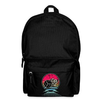 Volleyball - Rucksack - Schwarz - Vorne