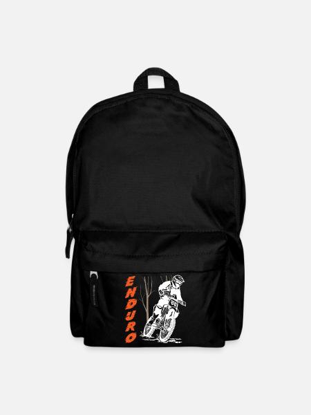 Enduro Motocross - Rucksack - Schwarz