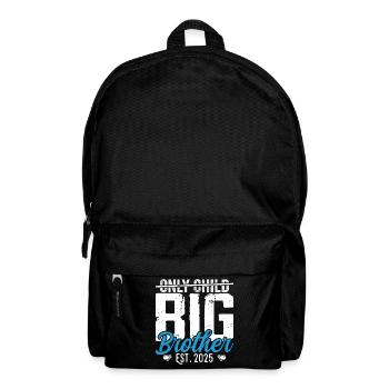 Only Child Big Brother - Promoted To Big Brother - Backpack - black - Front