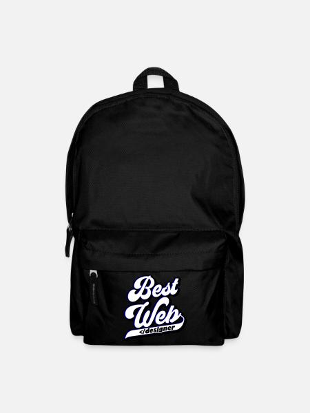 Best Web Designer | Farben änderbar - Rucksack - Schwarz