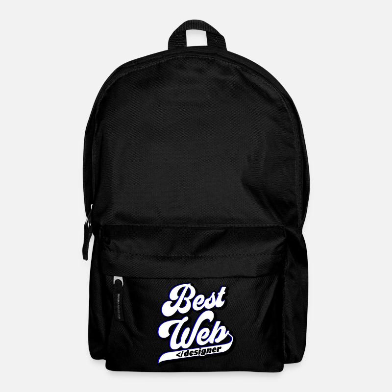 Best Web Designer | Farben änderbar - Rucksack - Schwarz