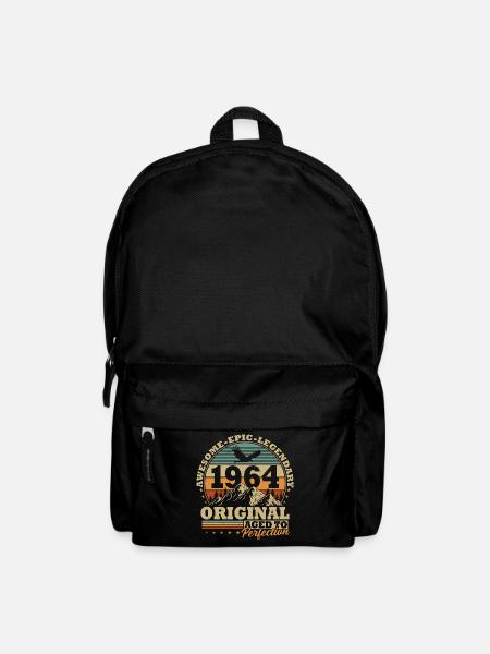 1964 Vintage Jahrgang Geburtstag Retro Geschenk - Rucksack - Schwarz