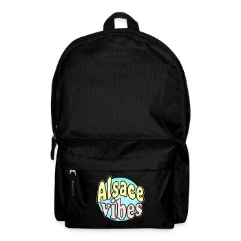 Elsass Vibes - Rucksack - Schwarz - Vorne