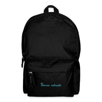 RETRAITE. RETRAITE. RETRAITEE. RETRAITE - Sac à dos - noir - Devant