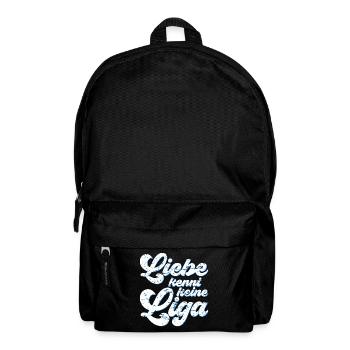 LIEBE KENNT KEINE LIGA - Rucksack - Schwarz - Vorne