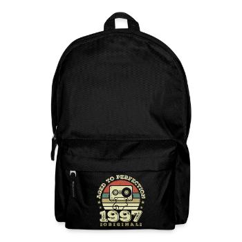 Original Vintage Jubiläumsgeschenkidee 1997 - Rucksack - Schwarz - Vorne