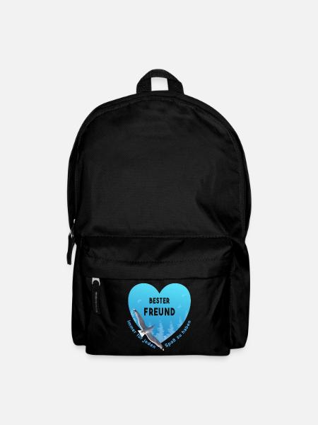bester Freund - Rucksack - Schwarz