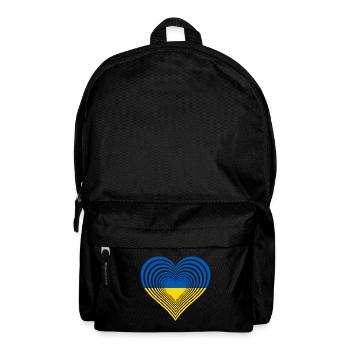 Ukraine - Rucksack - Schwarz - Vorne