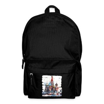 Red Square, the heart of Moscow and symbol - Backpack - black - Front