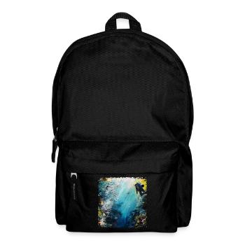 Diving is a passion - Backpack - black - Front