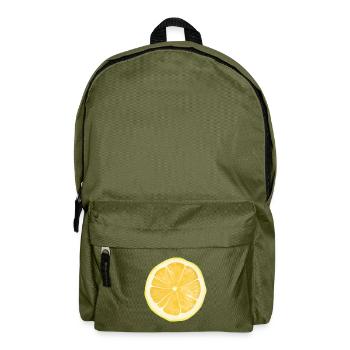Lemon - Backpack - olive green - Front