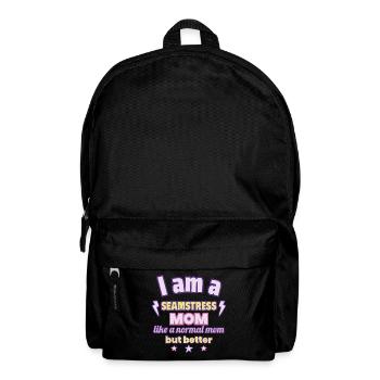 Dressmaker Mom, Mother's Day Gift, Sewing - Backpack - black - Front
