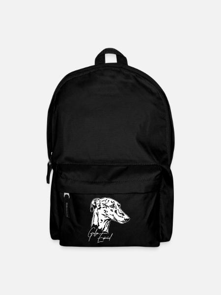 GALGO ESPANOL Portrait Windhunde Windhund Wilsigns - Rucksack - Schwarz